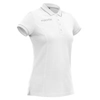 Desi Polo WHT/ANT XS Poloskjorte til dame i bomull