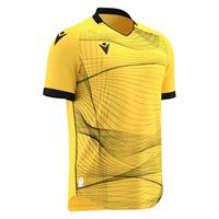 Wyvern Eco Match Day Shirt YEL/BLK 4XL Teknisk drakt i ECO-tekstil - Unisex