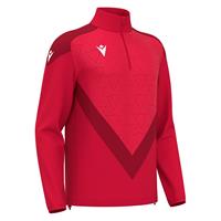 Anduin Training 1/4 Zip Top RED 3XS Teknisk treningsgenser - Unisex