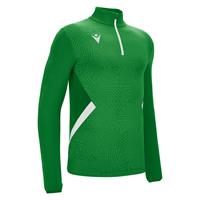 Fraser 1/4 Zip Top GRN/WHT 3XL Teknisk treningsgenser - Unisex