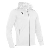 Freyr Hoody Full Zip Top WHT XXL Overtrekksjakke - Unisex