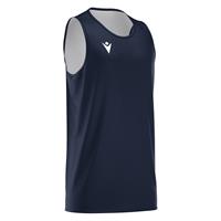 X500 Basket Shirt NAV/WHT 4XL Vendbar teknisk basketdrakt - Unisex