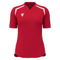 Anduril Womens Shirt RED/WHT XL Teknisk spillerdrakt til dame